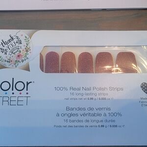 Color Street Sparkling Rose Nail Strips